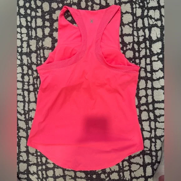 Spyder Women's Neon Pink/Coral Workout Top - Picture 7 of 10